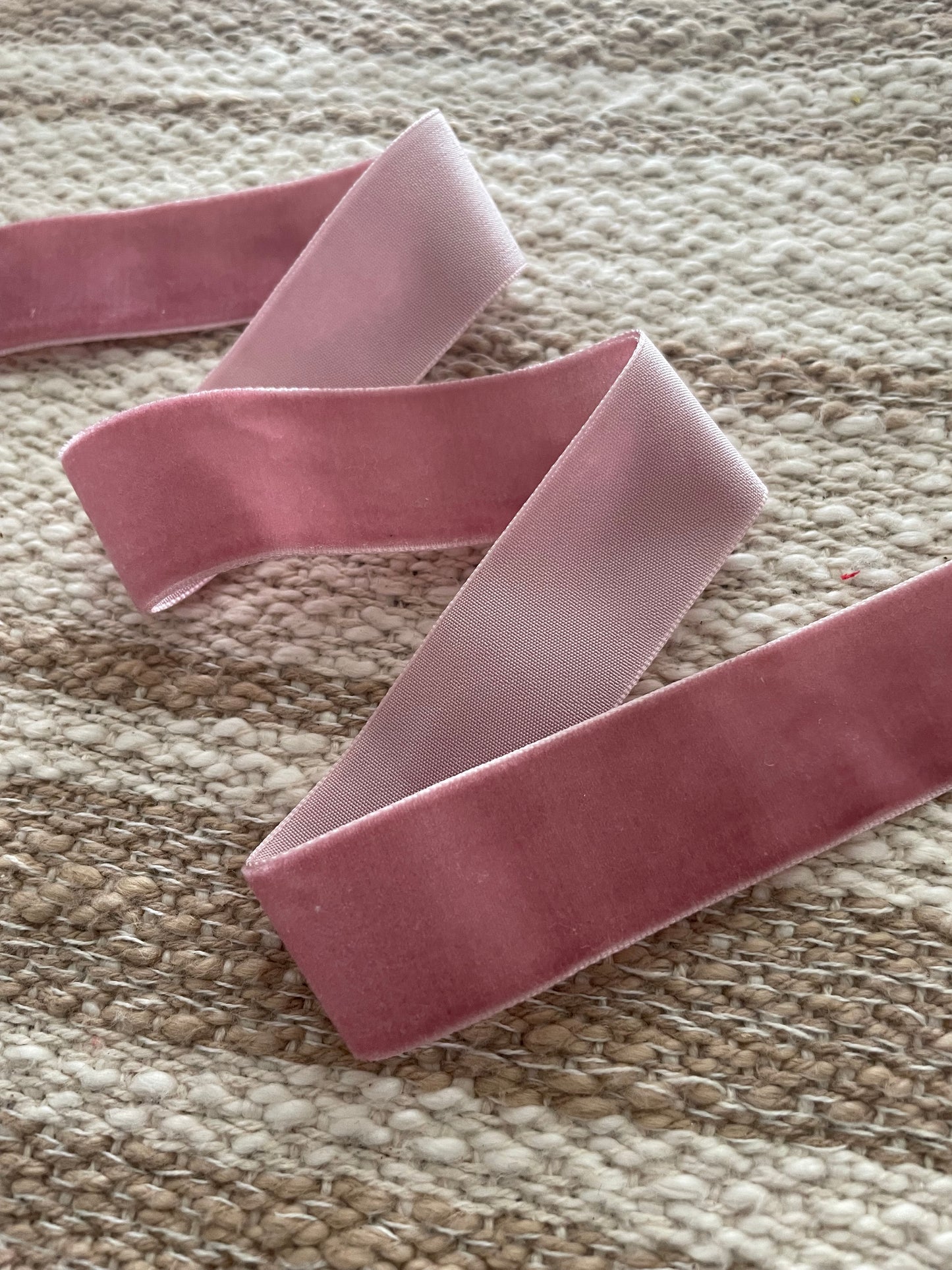 5/8” x 5 yards Velvet Ribbon